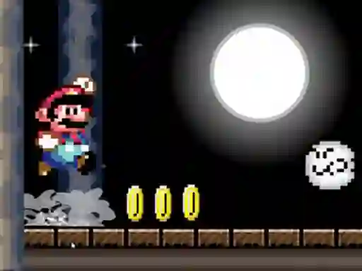 Xogo Super Mario Flash Halloween Version en liña