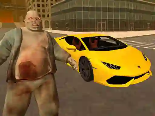 Xogo Supercars Zombie Driving en liña