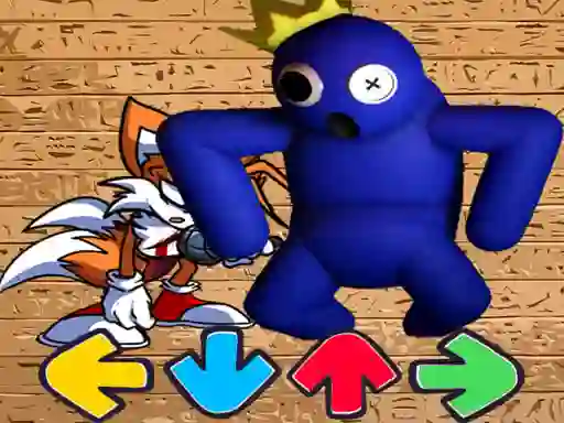 Xogo FNF Rainbow Friends Battle Mod en liña
