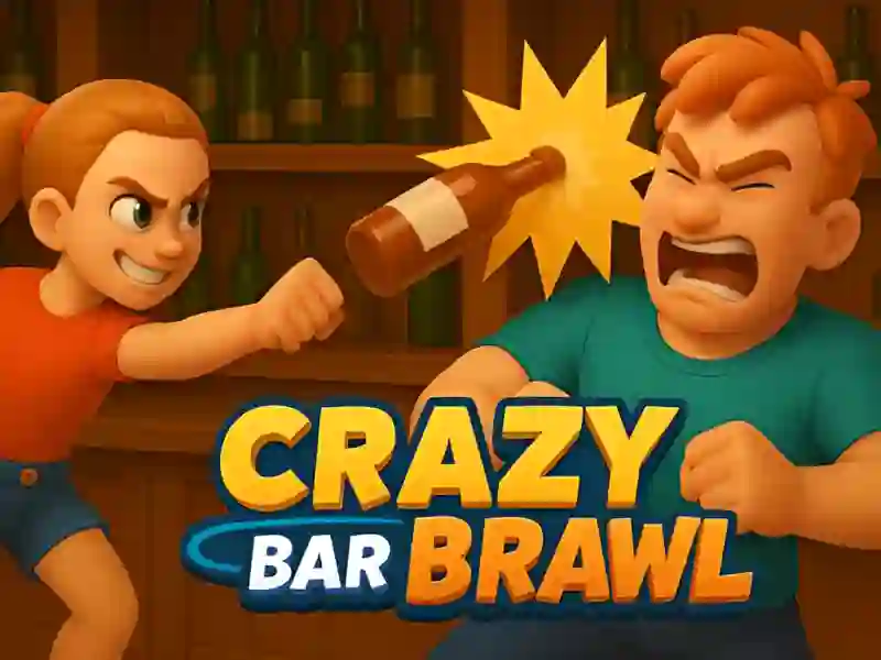 Xogo Crazy Bar Brawl en liña