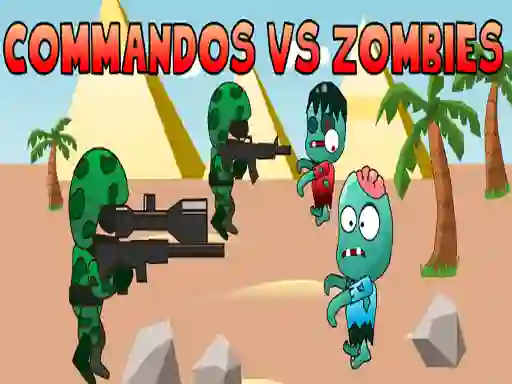 Xogo Commandos vs Zombies en liña