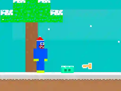 Xogo Noob Huggy Winter en liña