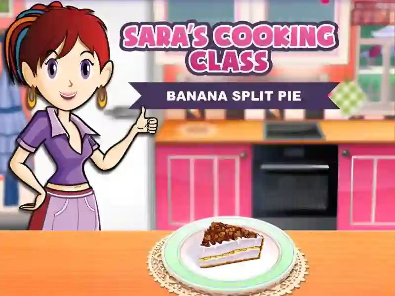 Xogo Banana Split Pie: Sara`s Cooking Class en liña