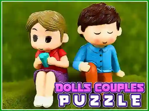 Xogo Dolls Couples Puzzle en liña