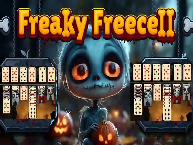 Xogo Freaky Freecell en liña