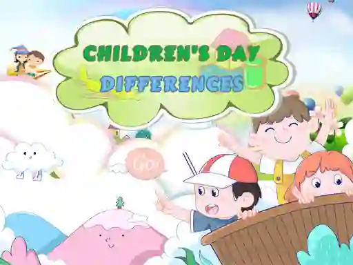Xogo Childrens Day Differences en liña