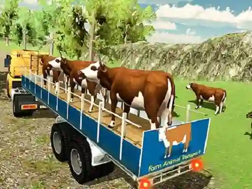 Xogo Offroad Animal Truck Transport en liña
