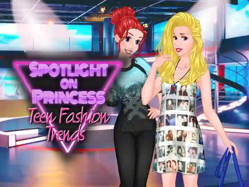 Xogo Princess Spotlight: Fashion Trends for Teens en liña