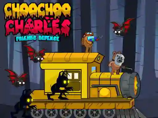 Xogo Choochoo Charles Friends Defense en liña