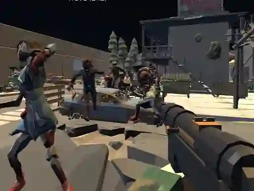 Xogo Zombie Virus FPS en liña