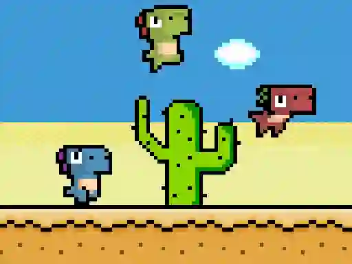 Xogo Pixel Dino Run en liña