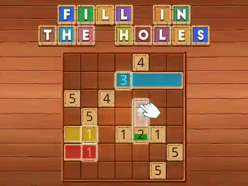 Xogo Fill In the holes en liña