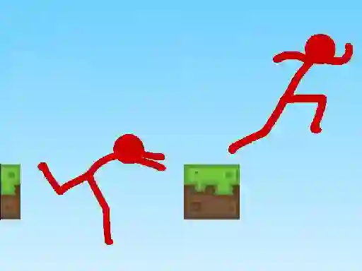 Xogo Stickman Parkour en liña