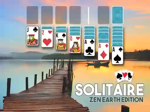 Xogo Solitaire zen earth edition en liña
