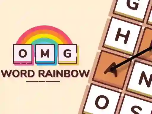 Xogo Omg Word Rainbow en liña