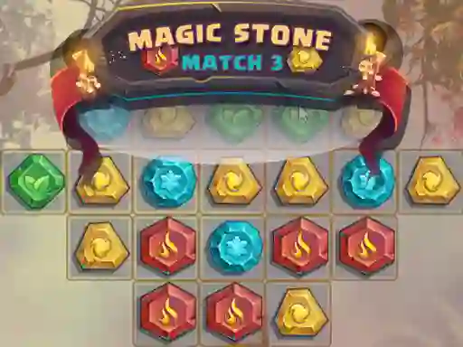Xogo Magic Stone Match 3 en liña