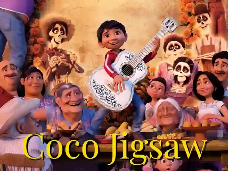 Xogo Coco Jigsaw en liña