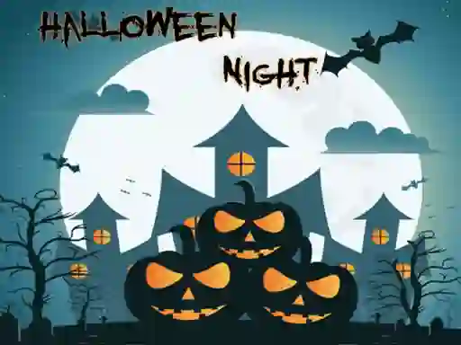 Xogo Halloween Night Jigsaw en liña