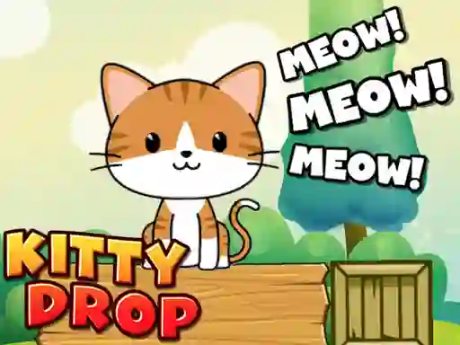 Xogo Kitty Drop save the Kat en liña