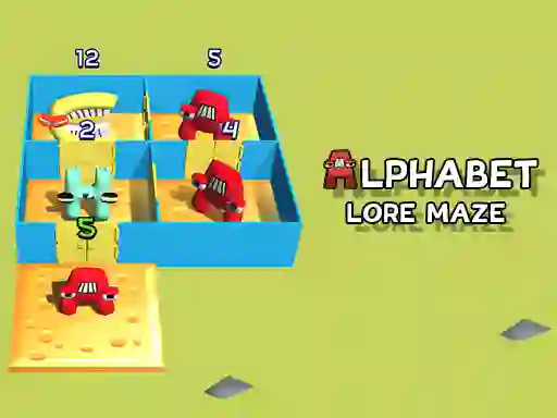 Xogo Alphabet Lore Maze en liña