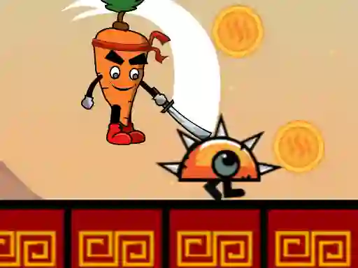 Xogo Carrot Ninja en liña