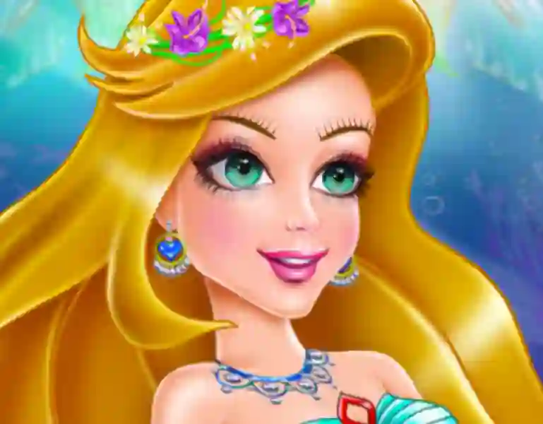 Xogo Mermaid Beauty Care en liña