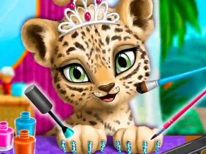 Xogo Jungle Animal Hair Salon en liña
