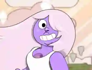 Xogo Crystal Gem Amethyst Dress Up en liña