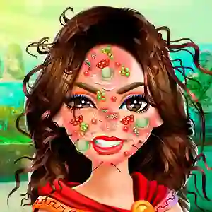 Xogo Wonder Woman Face Care en liña