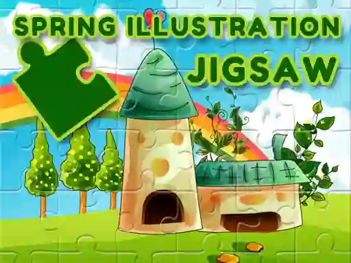 Xogo Spring Illustration Jigsaw en liña