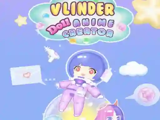 Xogo Vlinder Anime Doll Maker en liña