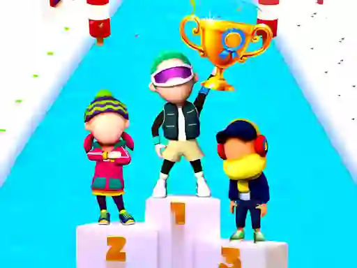 Xogo Fun Race On Ice en liña