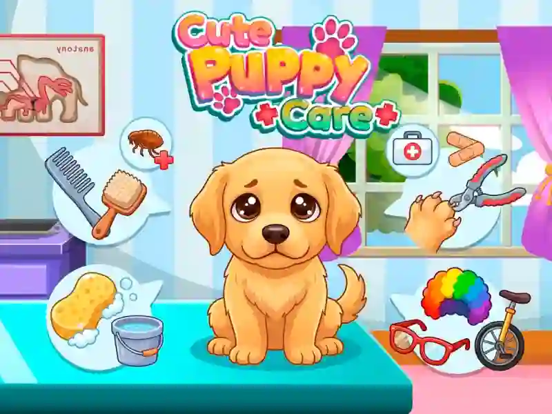 Xogo Cute Puppy Care en liña
