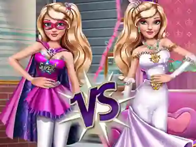 Xogo Superhero Vs Princess en liña