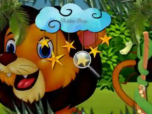 Xogo Jungle Hidden Stars en liña