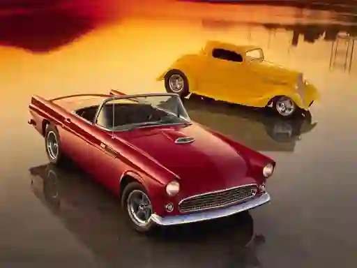Xogo Antique Cars Puzzle 2 en liña