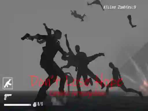 Xogo Don`t Lose Hope Zombie Armageddon en liña