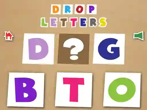 Xogo Drop Letters en liña
