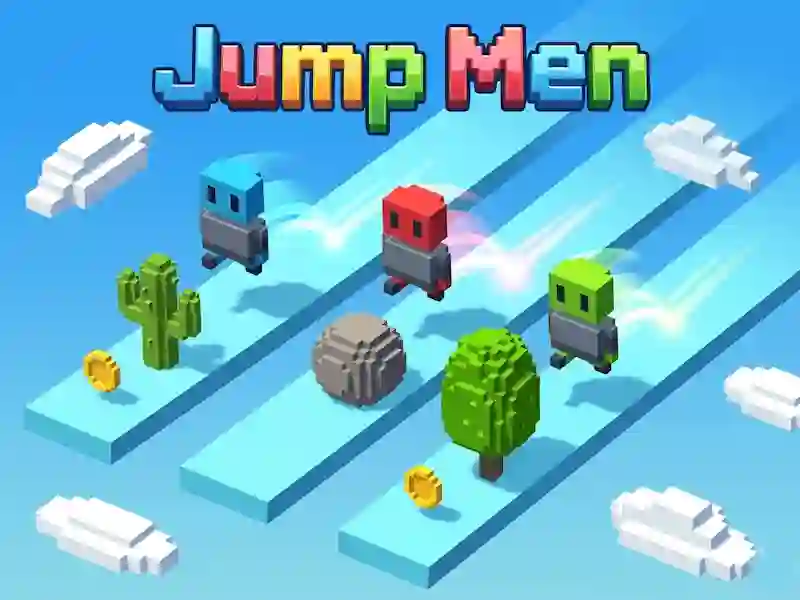 Xogo Jump men en liña