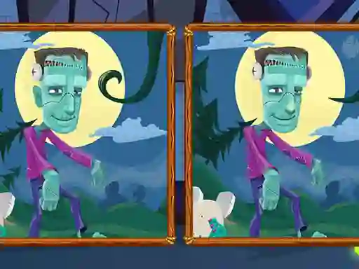 Xogo Halloween Find the Differences en liña