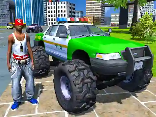 Xogo Monster Truck Stunts Driving Simulator en liña