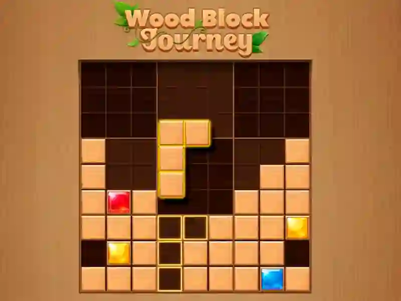 Xogo Wood Block Journey en liña