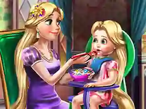 Xogo Goldie Princess Toddler Feed en liña