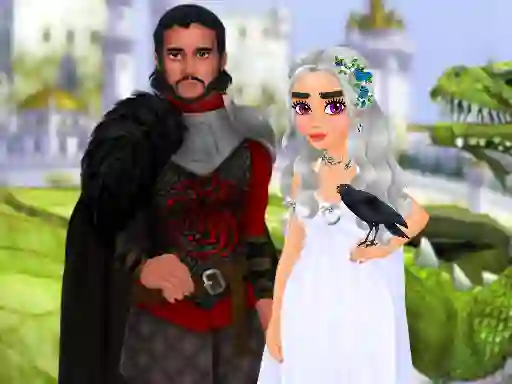 Xogo Dragon Queen Wedding Dress en liña