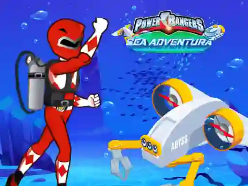Xogo Power rangers Sea adventura en liña