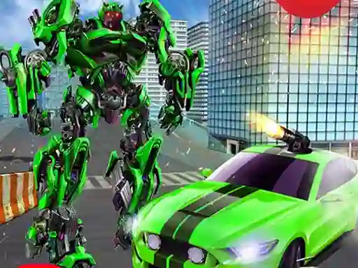 Xogo Grand robot car transform 3d game en liña