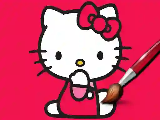 Xogo Easy Coloring Kitty en liña