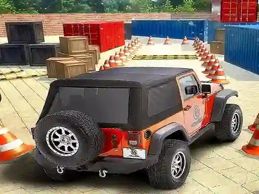 Xogo Ultimate Monster Jeep Parking Game en liña
