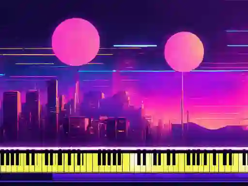 Xogo Piano Game star 5 en liña