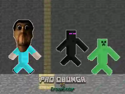 Xogo Pro Obunga vs CreepEnder en liña